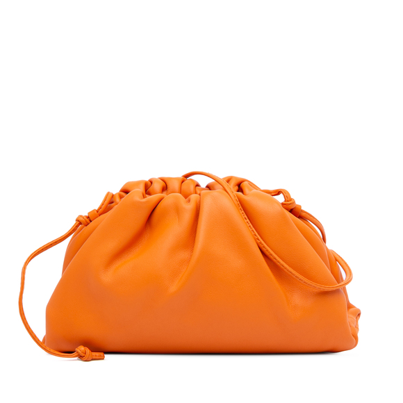 Typing Software Bottega Veneta Gold Mini Pouch Pre-Loved Bottega